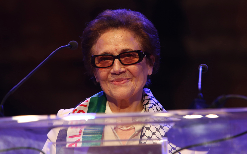 جميلة عبّرت عن اعتزازها بالدور التاريخي الذي لعبته القاهرة في دعم ثورة الجزائر. أرشيفية