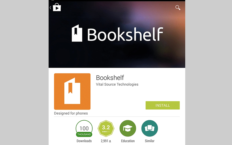 Bookshelf.. لتحميل الكتب الدراسية ومزامنة بياناتها عبر الـ «ويب»