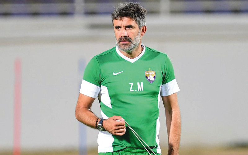 مدرب العين زوران. من المصدر