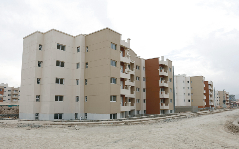 مشروع الإسكان في كابول. من المصدر