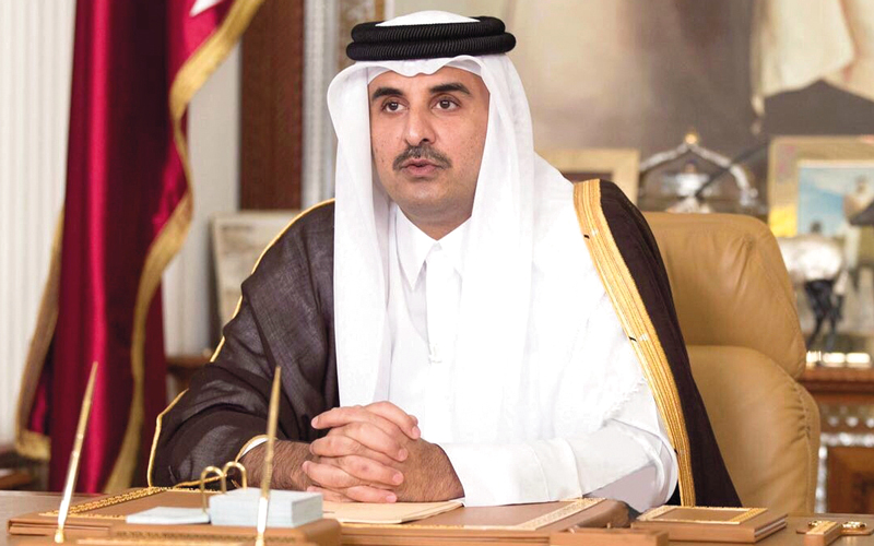 قطر رفضت قائمة المطالب الـ13 ولم تلتزم بمبادئ حسن الجوار. رويترز