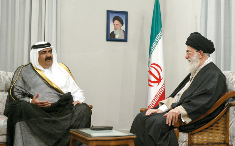 تصطفّ قطر مرة أخرى في المربع الإيراني على حساب الأمن القومي العربي والخليجي. أرشيفية