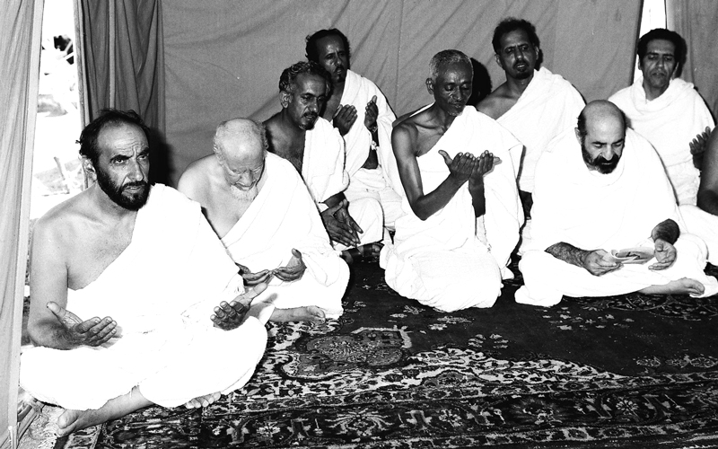 رحلة حج الشيخ زايد بن سلطان آل نهيان 1979. «أبوظبي للإعلام»