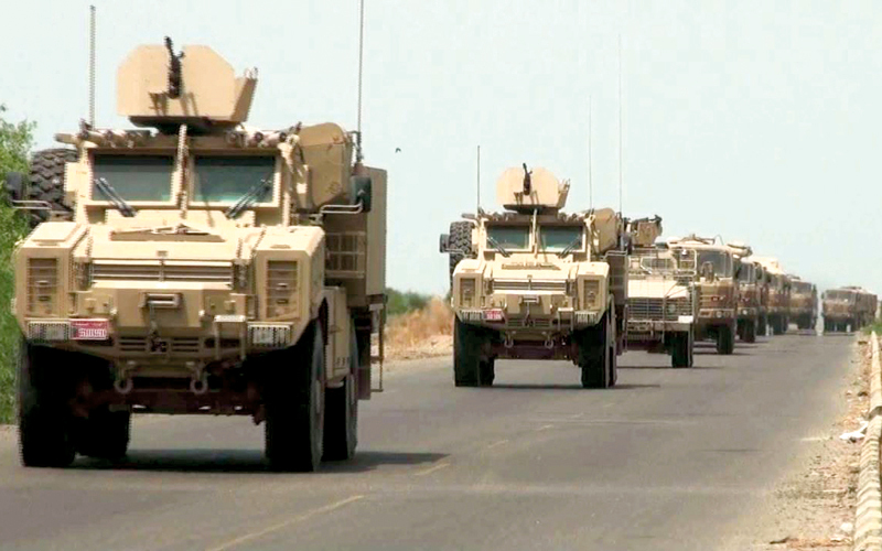 نجاحات قوات الشرعية عجلت في تصدع تحالف الانقلابيين. ارشيفية