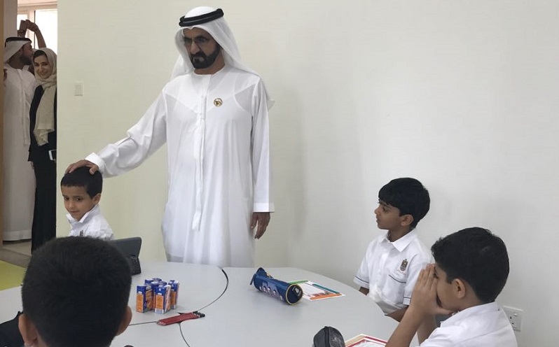 بالفيديو.. محمد بن راشد يزور عدداً من مدارس وزارة التربية والتعليم في دبي