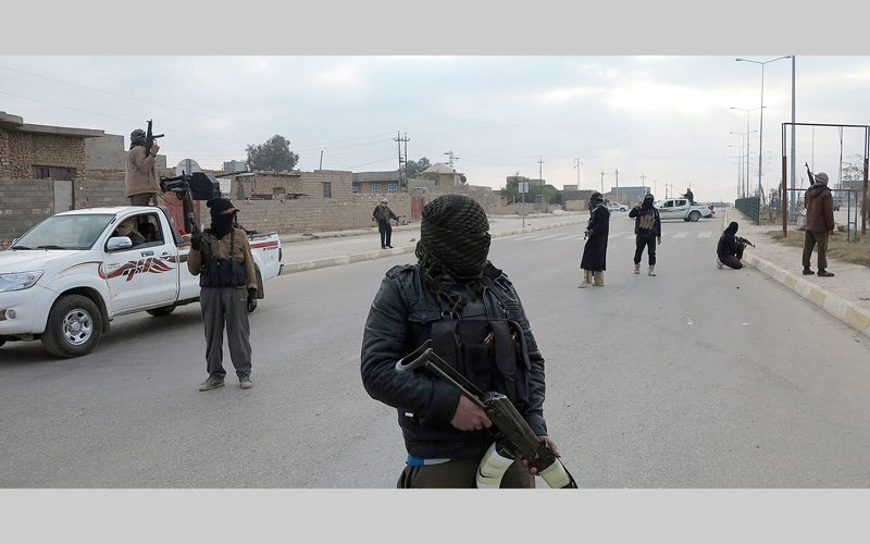 عناصر تنظيم «داعش» تحوّلوا إلى مادة للسخرية.  أرشيفية