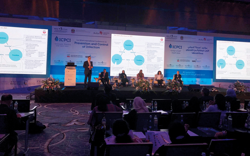 المؤتمر يهدف إلى رفع وعي متخصصي الرعاية الصحية بمجال الوقاية من العدوى.  أرشيفية