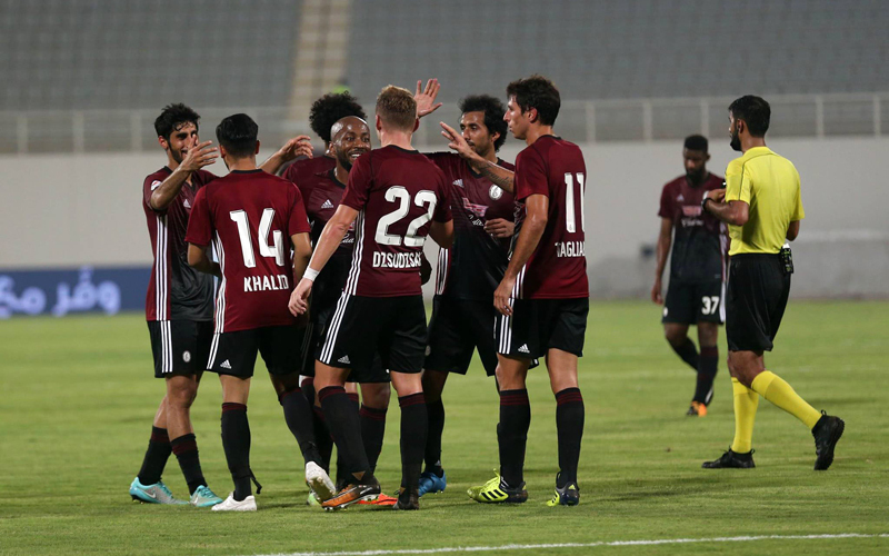 الوحدة فاز على دبا بخماسية نظيفة في الجولة الأولى وتصدر الدوري. الإمارات اليوم