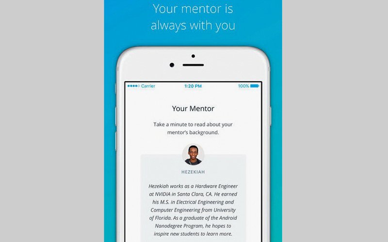 التطبيق يتيح تنزيل الدروس للعمل مستقبلياً عليها دون اتصال بالإنترنت.   من المصدر