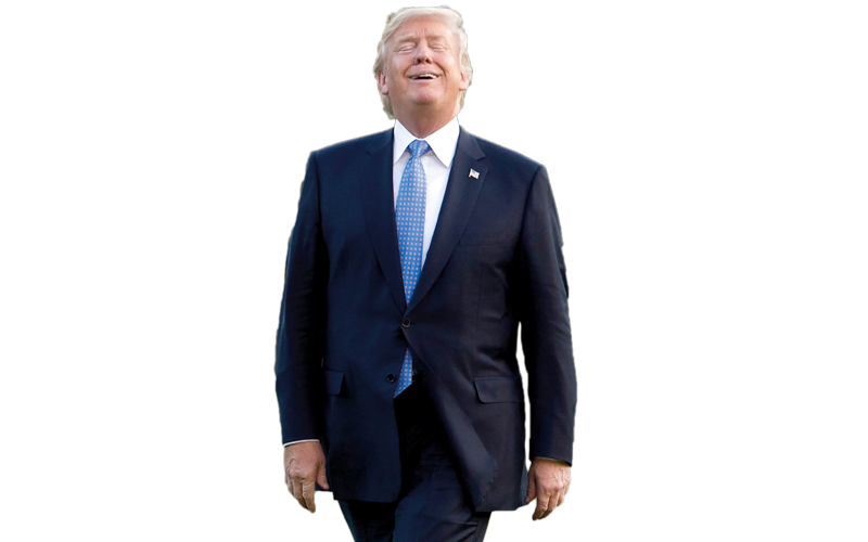 ترامب: فخري بابنتي تيفاني أقل من فخري بأبنائي الآخرين.  أرشيفية