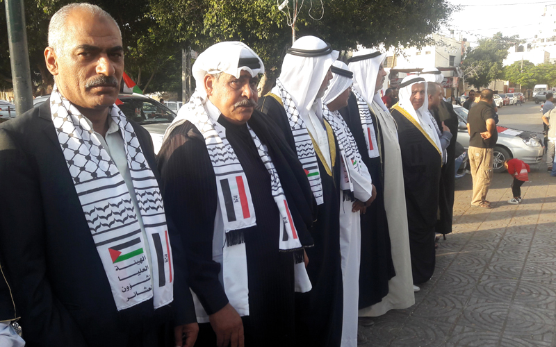 شيوخ العشائر اعربوا عن امتنانهم لمصر على ما قدمته وتقدمه لفلسطين.

الامارات اليوم