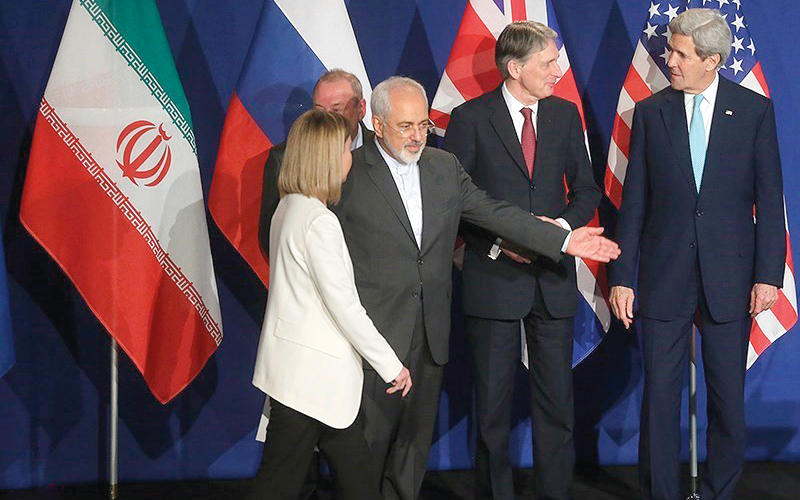 مجموعة «5+1» تساهلت مع إيران وتمسكت بالاتفاق معها.  أرشيفية
