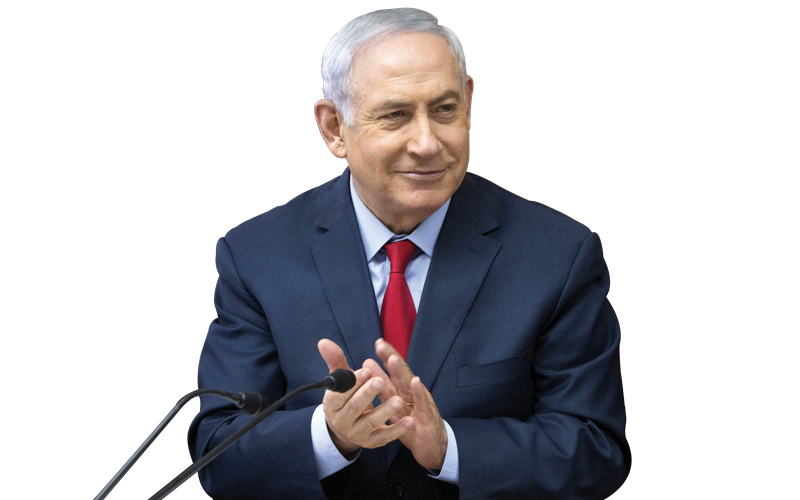 نتنياهو أيّد دائماً انفصال كردستان عن العراق. أ.ب