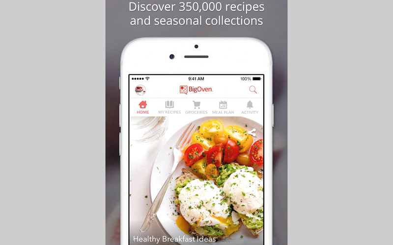 BigOven 350.000+Recipes.. لوصفات الطعام وأنظمة الحمية
