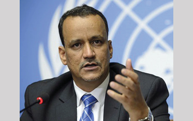 ولد الشيخ: المقترح الأممي الجديد يتضمن حلولاً سياسية للأزمة في اليمن. أرشيفية