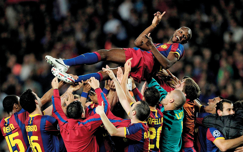 أبيدال حظي بتقدير واحترام نادي برشلونة حتى موعد رحيله عن الفريق. أرشيفية