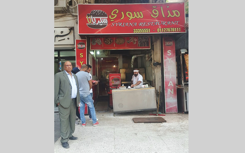 قطاع المطاعم من أهم القطاعات التي استثمر فيها السوريون في مصر.  الإمارات اليوم