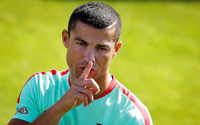 كريستيانو رونالدو يحلم بكأس العالم. إي بي إيه