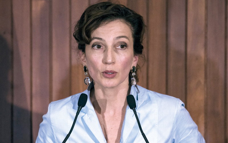 أودري أزولاي: أول شيء سأفعله هو تكثيف الجهود من أجل رفع صدقية «اليونسكو» وتقوية الثقة والفاعلية. إي.بي.إيه