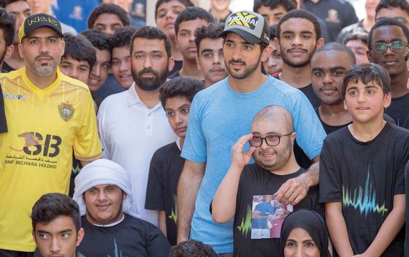 تفاعل رسمي وشعبي مع مبادرة تحدي اللياقة التي أطلقها حمدان بن محمد.  الإمارات اليوم