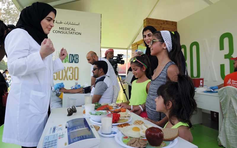 الهيئة تقدم التوعية والتوصيات الصحية اللازمة للمشاركين من مختلف المؤسسات.

من المصدر