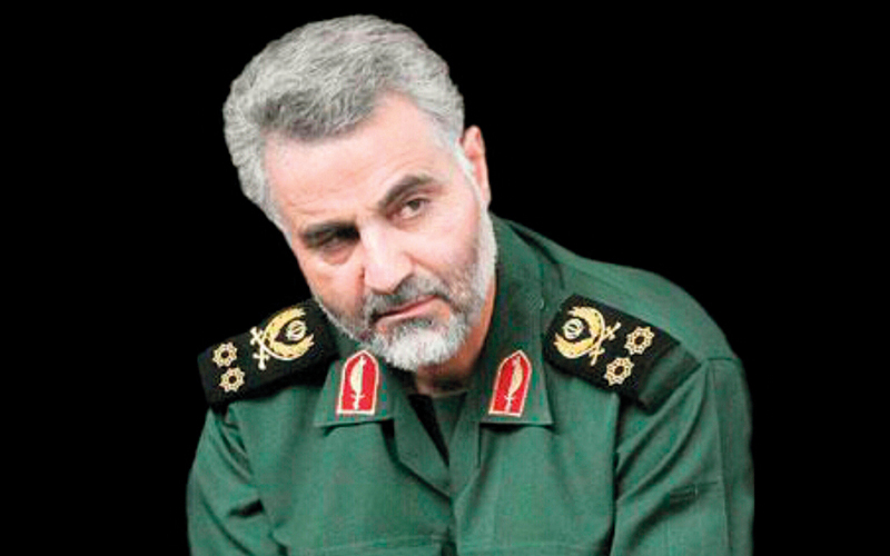 قاسم سليماني اعتمدت عليه أميركا لقتال «داعش». أرشيفية
