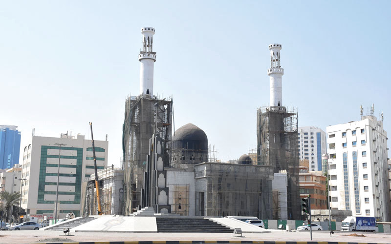 «إسلامية الشارقة»: 80 مسجداً قيد الإنشاء في الإمارة