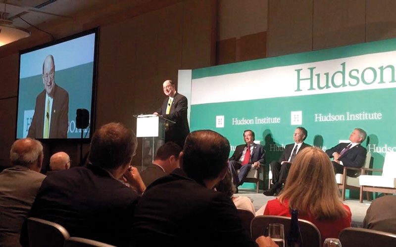 المؤتمر سلط الضوء على سبل مواجهة دعم إيران وقطر للإرهاب وتهديدهما لدول المنطقة. من المصدر