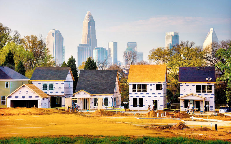 القادمون إلى شارلوت يفاجَأون بغلاء المساكن.  أرشيفية