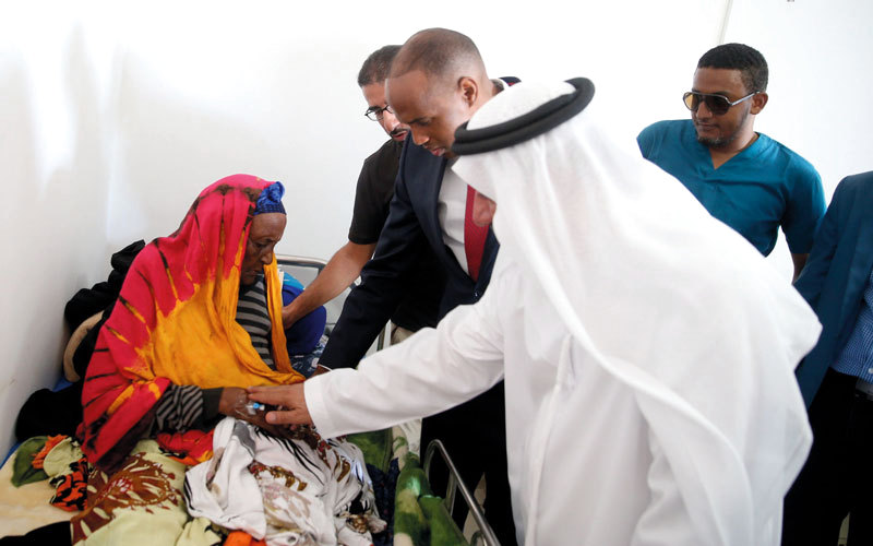 «الهلال الأحمر» تنقل مصابي تفجير الصومال إلى كينيا للعلاج