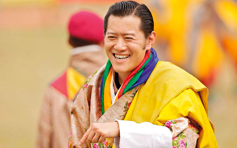 ملك بوتان جيغمي خيزار نامجيل وانغشوك يبلغ من العمر 37 عاماً. غيتي