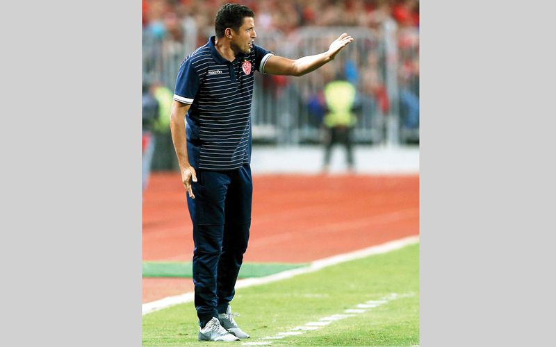 مدرب الوداد حسين عموتة. إي.بي.إي