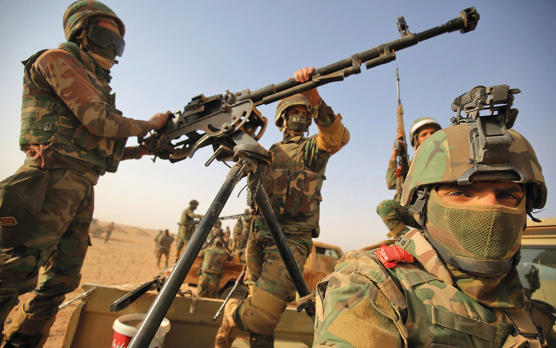 القوات العراقية تبدأ عمليات تحرير قضاء راوة من «داعش»