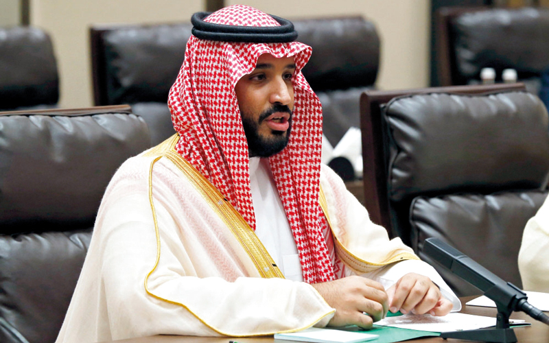 الأمير محمد بن سلمان رئيساً للجنة مكافحة الفساد. أرشيفية