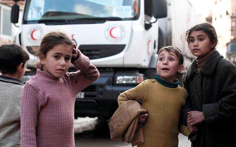 الأمم المتحدة تحذر من كارثة  في غوطة دمشق الشرقية