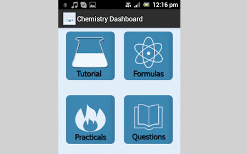 «التطبيق» يساعد في استكشاف التفاعلات الكيميائية. من المصدر