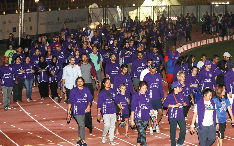 مشاركة أكثر من 2000 شخص عكست مدى أهمية التضامن الإنساني من خلال هذه المبادرة. من المصدر