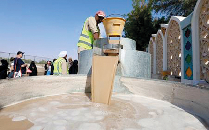 موقع «هيلي 8» من أقدم مواقع الاستيطان الزراعي في الدولة. من المصدر