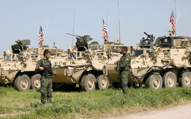 قوات أميركية في شمال سورية. أرشيفية