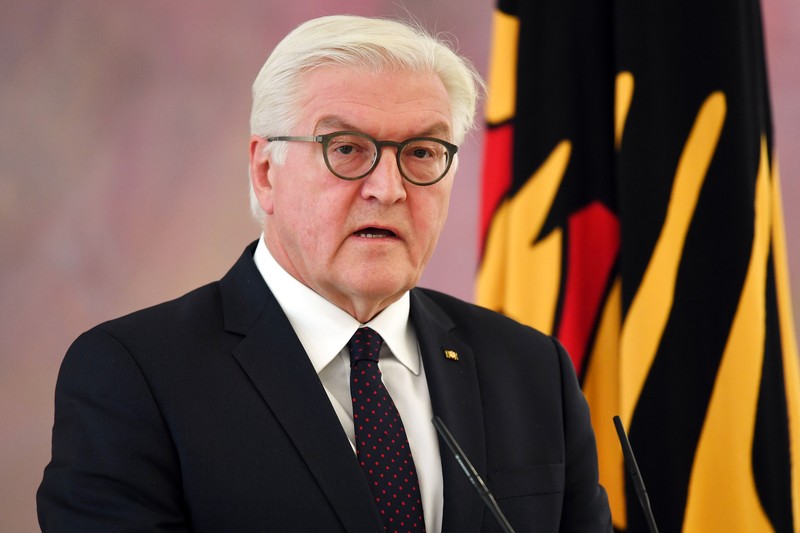 شتاينماير يمكن أن يقود دفة البلاد باتجاه انتخابات جديدة. غيتي