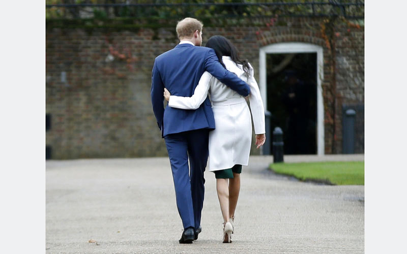 وأضافا " كوننا نرى أن رؤيتها تتفق مع هاري، الذي يشاطرها نفس الصفات، هو مصدر سعادة لنا كوالدين