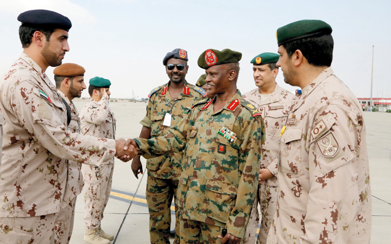 وحدات القوات البرية الإماراتية تصل إلى بورتسودان للمشاركة في «أبطال الساحل 1»