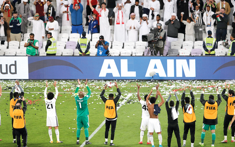 الجزيرة يحلم بعبور أوراوا ومقابلة ريال مدريد. رويترز