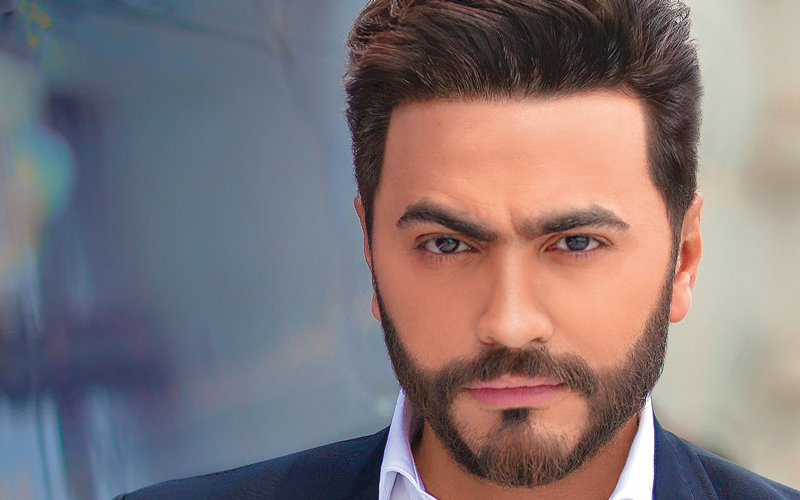 تامر حسني. من المصدر