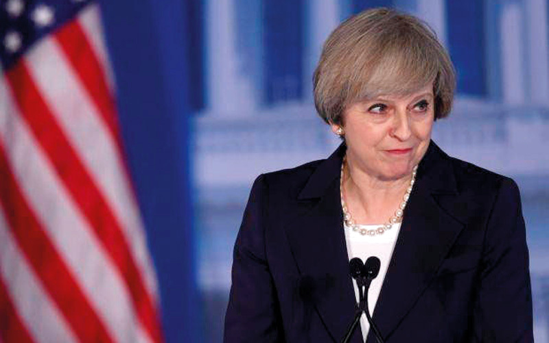 تيريزا ماي أخطأ البيت الأبيض في اسمها.

أرشيفية