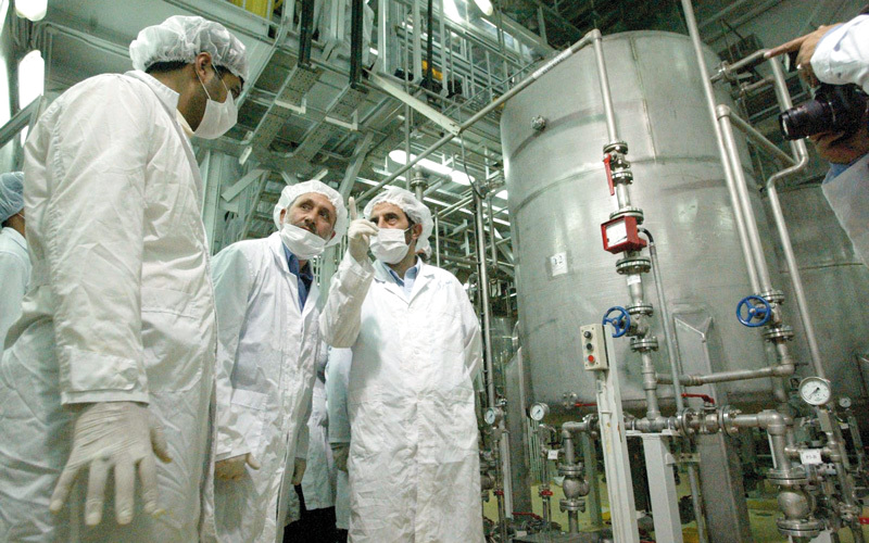 وفقاً لتقديرات إيران فإن تخصيب اليورانيوم يمكن أن يعود فيما لو طرأ أي تغير على موقف واشنطن من الاتفاق النووي.

أرشيفية