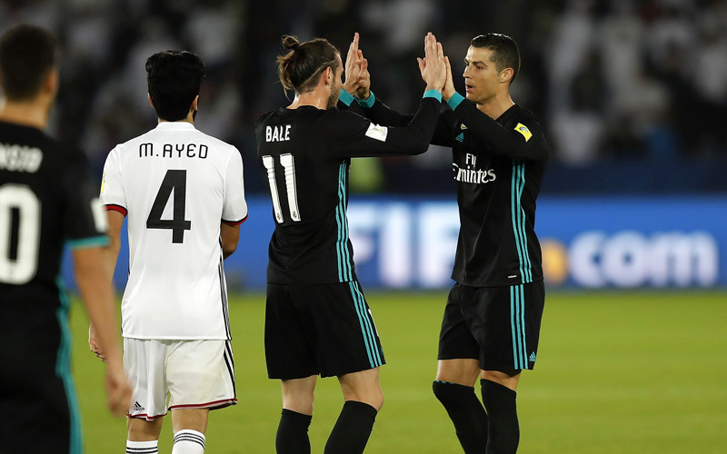 محمد عايض اتفق مع غاريث بيل للحصول على قميصه من أجل شقيقه عبدالعزيز. غيتي