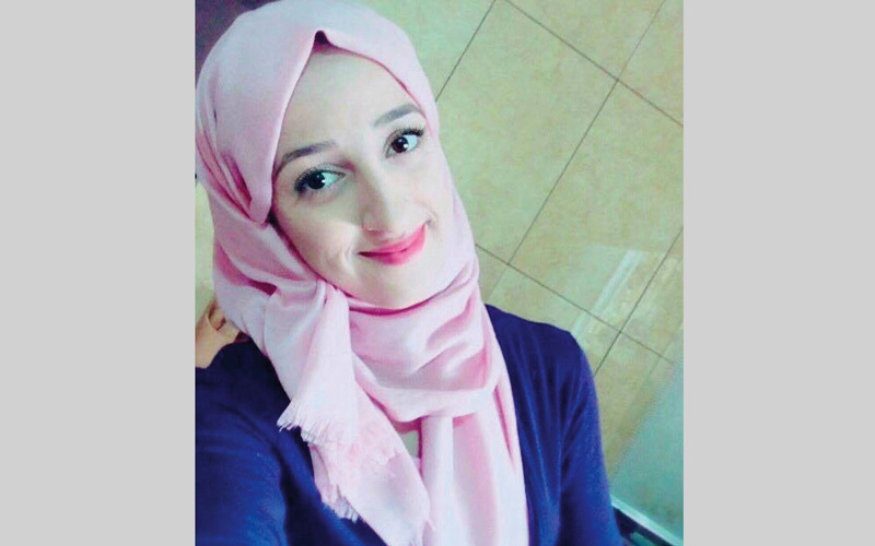 الطفلة الأسيرة جورين قدح. من المصدر