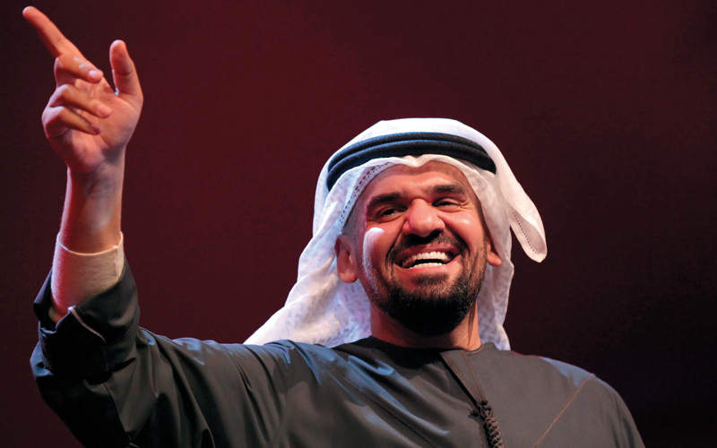 حسين الجسمي.