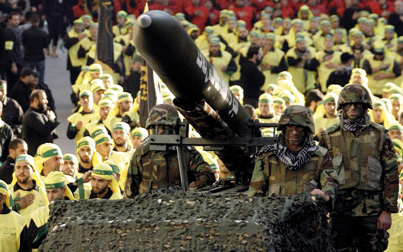 إيران دعمت قوات «حزب الله» بالصواريخ المتطورة ليشكل خطراً أكبر على إسرائيل. أرشيفية
